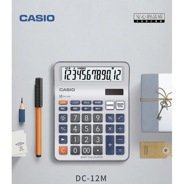 DC 12 M CASIO CALCULATOR